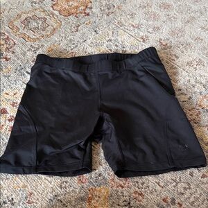 Women's Black Athletic Shorts